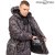 Костюм зимний Fish2Fish Онега -30С 3000 мм/10000 гр.м/м2 мембрана серо-черный урбан