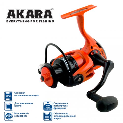Катушка безынерционная Akara Active AF