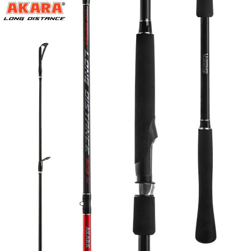 Спиннинг штекерный угольный 2 колена Akara Long Distance TX-40