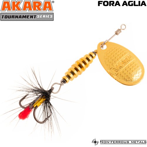 Блесна вертушка Akara Tournament Series Fora Aglia 3