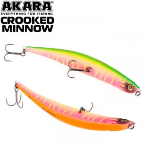 Воблер Akara Crooked Minnow 110F