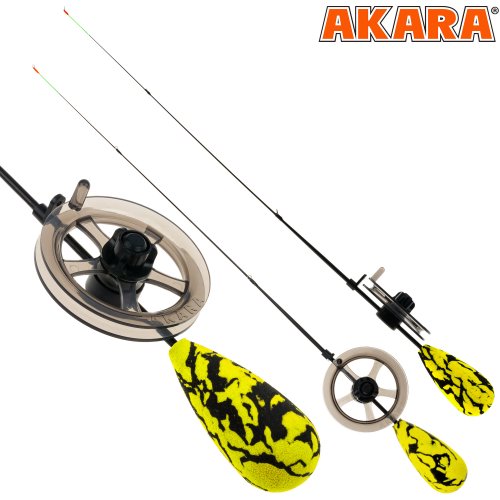 Удочка зимняя Akara Finezza Elite L (1,0-3,6 г) Gr-Ye