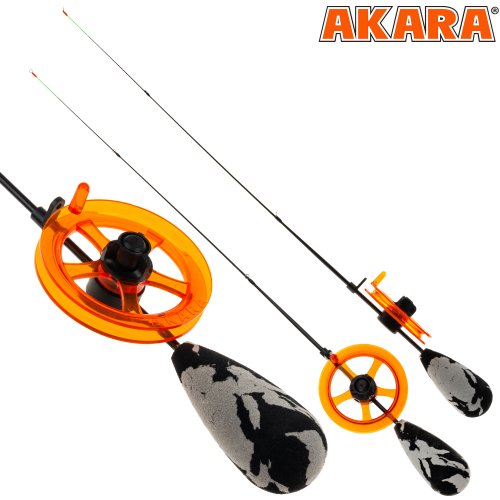Удочка зимняя Akara Finezza Elite L (1,0-3,6 г) Or-Gr