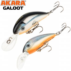 Воблер Akara Galoot 60F