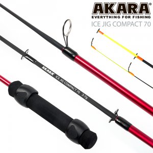Удочка зимняя 2 колена Akara Ice Jig Compact 7г 70 см