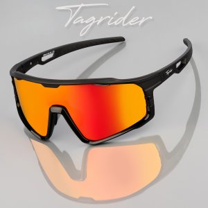 Очки поляризационные Tagrider IMN-018-45 Gold Red Mirror