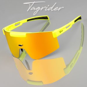 Очки поляризационные Tagrider IMN-019-45 Gold Red Mirror