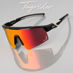 Очки поляризационные Tagrider IMN-022-45 Gold Red Mirror