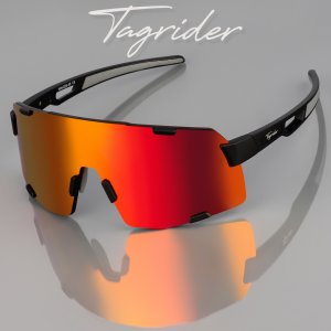 Очки поляризационные Tagrider IMN-025-45 Gold Red Mirror