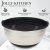 Миска Jolly Kitchen нержавеющая сталь 0,35мм с пл.крышкой черная диам. 24 см