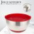 Миска Jolly Kitchen нержавеющая сталь 0,5 мм с пл.крышкой красная диам. 20 см
