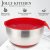 Миска Jolly Kitchen нержавеющая сталь 0,5 мм с ручкой красная диам. 26 см