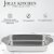Противень Jolly Kitchen с ручками нержавеющая сталь 0,8 мм 37x22x5,5 см