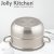 Мантоварка - пароварка Jolly Kitchen три яруса диаметр 28 см нержавеющая сталь