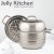 Мантоварка - пароварка Jolly Kitchen три яруса диаметр 28 см нержавеющая сталь