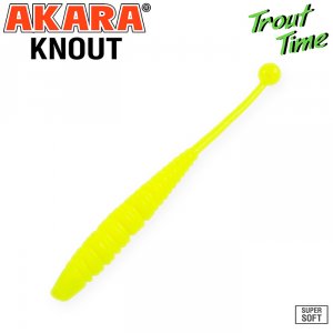 Силиконовая приманка Akara Trout Time KNOUT 2,5 Cheese (10 шт)