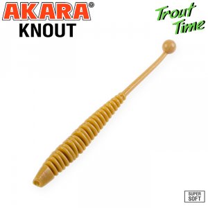 Силиконовая приманка Akara Trout Time KNOUT 2,5 Cheese (10 шт)