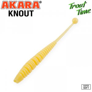 Силиконовая приманка Akara Trout Time KNOUT 2,5 Cheese (10 шт)