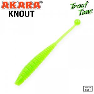 Силиконовая приманка Akara Trout Time KNOUT 2,5 Shrimp (10 шт)