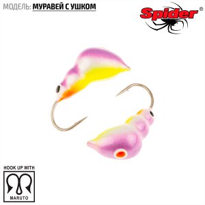 Мормышка W Spider Муравей с ушком (модель 13)
