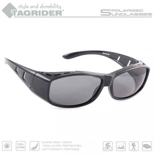 Очки поляризационные Tagrider в чехле N06-2 Gray