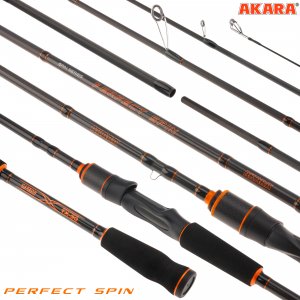 Спиннинг штекерный угольный 2 колена Akara Perfect Spin TX-30