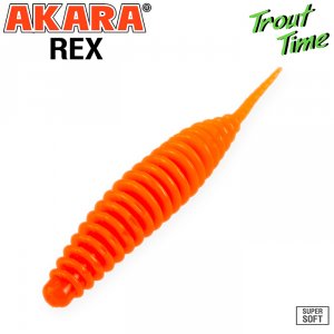 Силиконовая приманка Akara Trout Time REX 2,5 Cheese (10 шт)