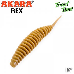 Силиконовая приманка Akara Trout Time REX 2,5 Cheese (10 шт)