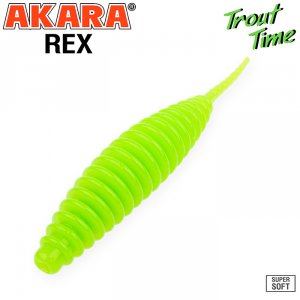 Силиконовая приманка Akara Trout Time REX 2,5 Cheese (10 шт)