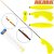 Удочка зимняя Akara Lucky Punch M 405 (1,0-8,0г) 2-х составной Hi Carbon Yellow