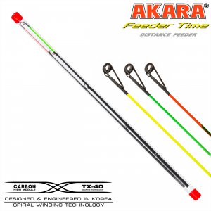 Комплект хлыстов (квивертипов) 3 штуки для Akara Time Distance Feeder TX-40 (80-100-120) 3,6 м