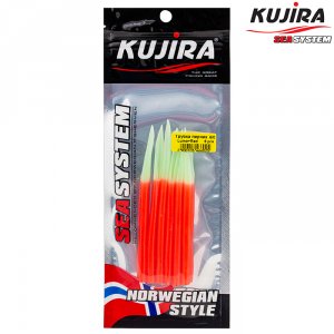 Трубка перчик Kujira G-Makk для крючков 12/0 Lumo+Red (5 шт)
