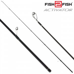 Хлыст угольный для спиннинга Fish2Fish Activator TP 702M TX-30 (7-28) 2,1 м
