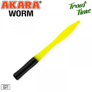 Силиконовая приманка Akara Trout Time WORM 3 Shrimp (10 шт)