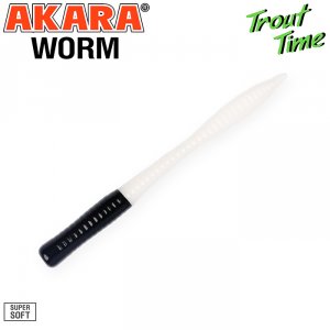 Силиконовая приманка Akara Trout Time WORM 3 Shrimp (10 шт)