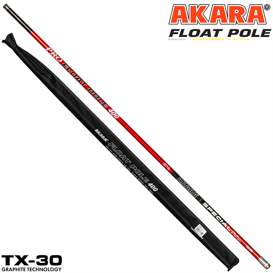 Удилище телескоп угольное д/с Akara Float Pole (15-35) б/к