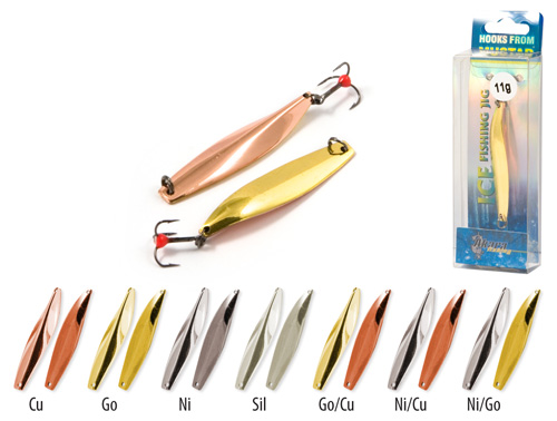 Блесна зим. Akara Ice 3421 11 гр. Go/Cu