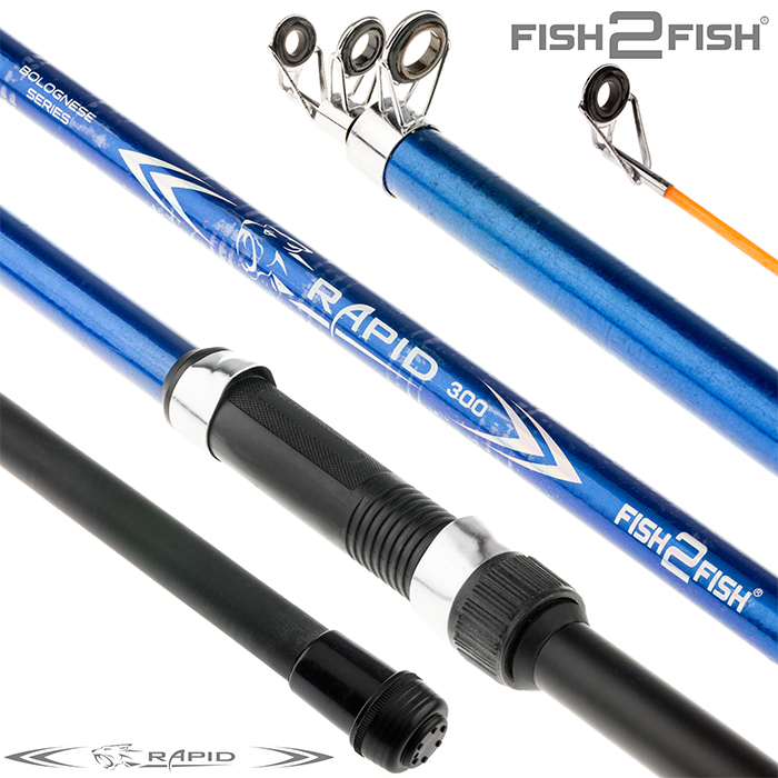 Удилище телескоп стекло д/с Fish2Fish Rapid New (10-40) Blue