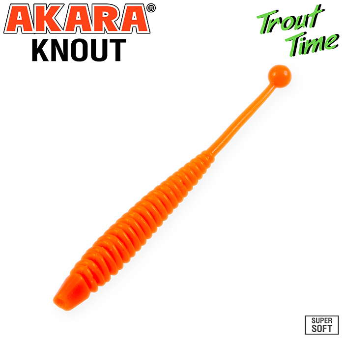 Силиконовая приманка Akara Trout Time KNOUT 2,5 Shrimp (10 шт)