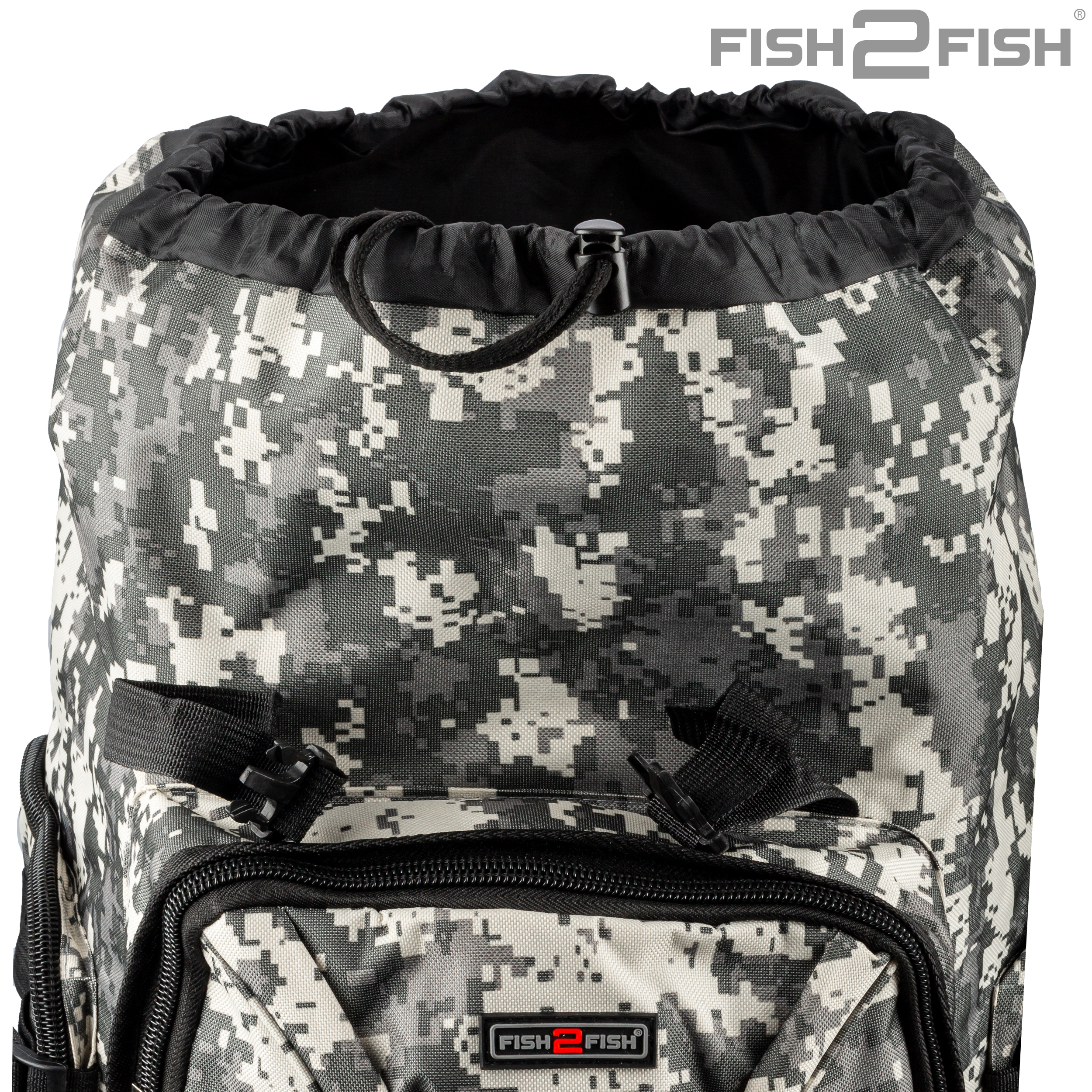 Рюкзак Fish2Fish Extreme серая цифра 80 л